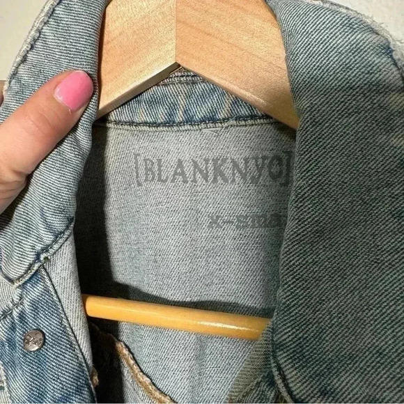 Blanknyc denim vest western ranch boho festival XS - Picture 5 of 5